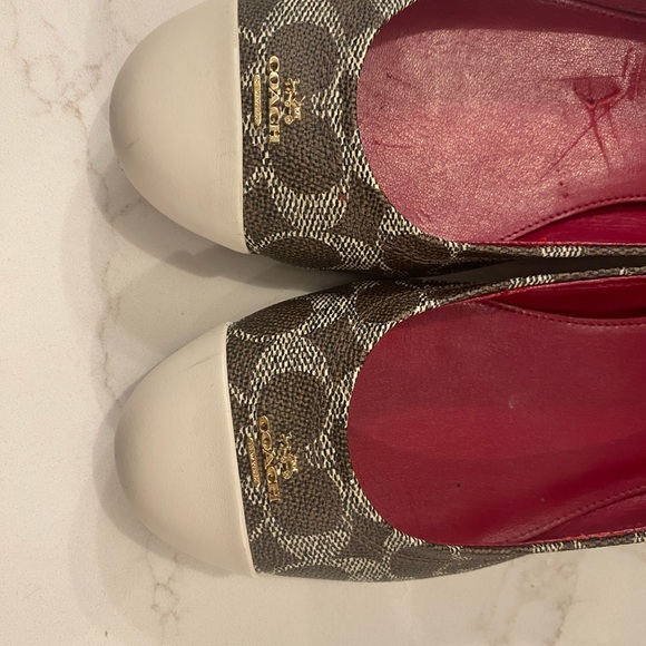 Coach size 10 ballet flats - Picture 6 of 6